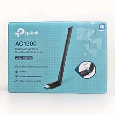 TP-LINK AC1300 Archer T3U Wireless Dual-Band USB Adapter - Black