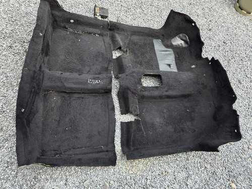 VW Golf Cabrio 155 Innenraum Teppich Velours Schwarz - Bild 2 von 5