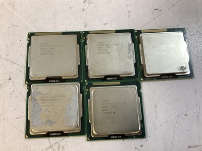 (Lot of 5) Intel Core i5-2400 2nd Gn 4-Core 3.1GHz 6MB Cache CPU Processor ''P2E''