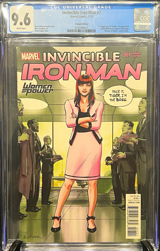 Marvel Invincible Iron Man #7 Women of Power Variant CGC 9.6 (2016)