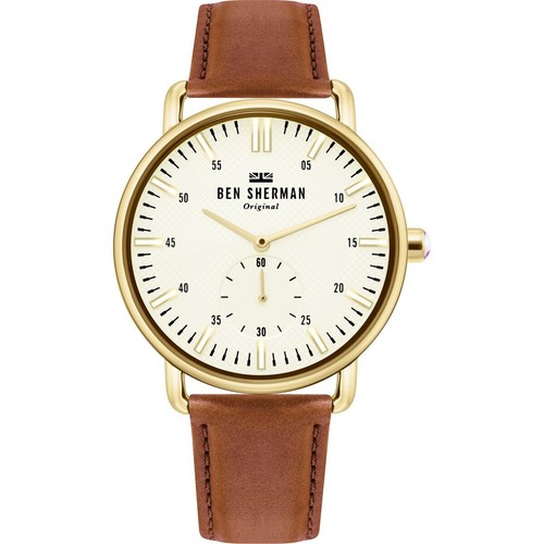 Ben Sherman Silver Steel Watch in Blue for Men | UK