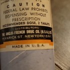 STANNOX STANNO Vintage Brown Medicine Bottle w/ Label Metallic Tin Oxide — photo 2
