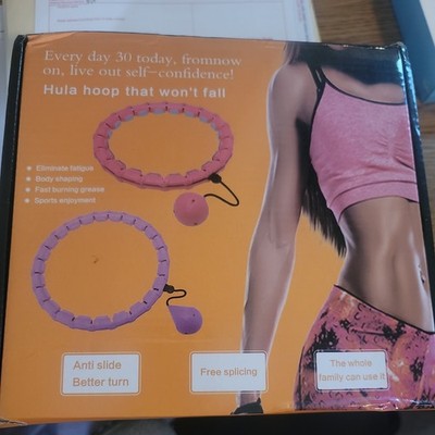 SMART HULA HOOP THAT WONT FALL OFF  *NEW*
