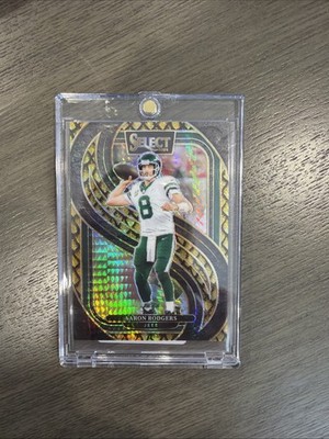 2024 Panini Select - Premier Level Aaron Rodgers #126 Gold Dragon Scale Prizm/10
