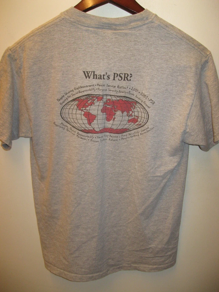 Pacific School of Religion 2001 PSR Thelogical Seminary Berkeley CA T Shirt Med - Image 2 of 4