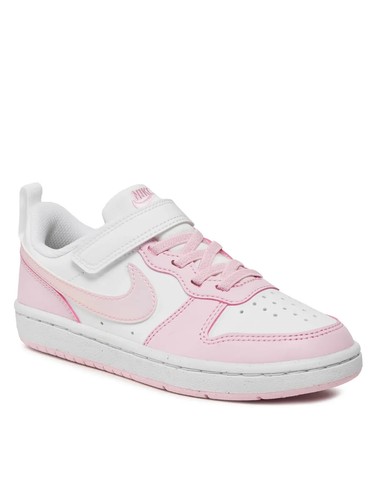 NIKE BAMBINA SCARPA SNEAKERS mod. COURT BOROUGH LOW RECRAFT (DUNK) - ROSA/BIANCO - Bild 30 von 112