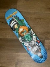 RARE Hook Ups Tokyo Police Skateboard 8.0 Deck Jeremy Klein JK Industries Anime