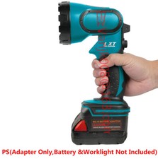 1x for Milwaukee M18 RED Li-lon Battery Adapter to for Makita 18v LXT Type Tools