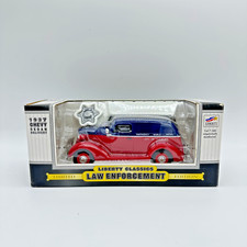 Liberty Classics 1937 Chevy Sedan Cleveland, Ohio, Law Enforcement Original Box