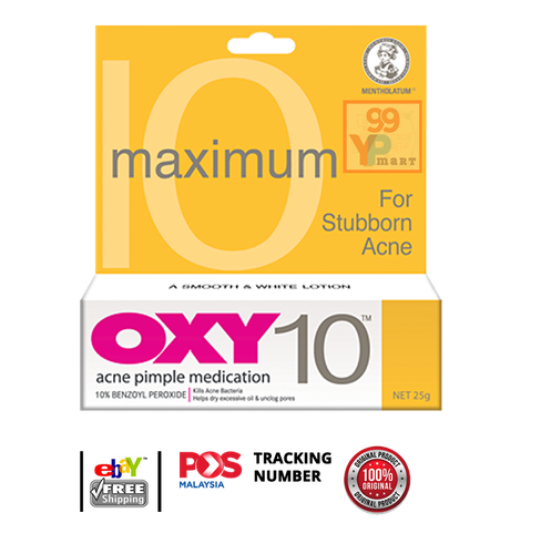 XY 5 / OXY 10 / OXY Cover up - Benzoyl Peroxide Pimple/Acne Cream 10g /25g - Picture 3 of 10