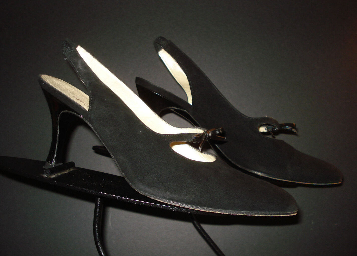 Charles Jourdan Terciopelo Negro Corbata De Moño-Gatito Tacón Charol Bombas Talla 7 Como Nuevo Charles Jourdan Terciopelo Negro Corbata De De De Moño-Gatito Tacón Charol Bombas Talla 7 Como Nuevo tienda en linea