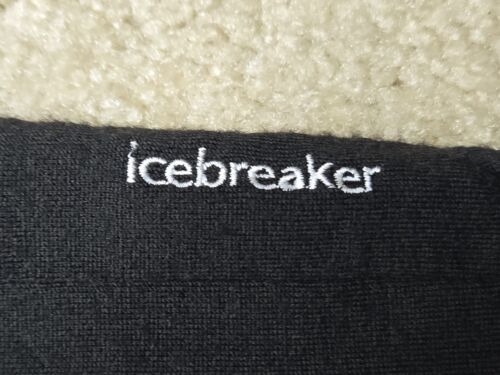Icebreaker Merino Quantum III Hoodie Mid-Layer Jacket Womens Medium Black EUC - 第 4/12 張圖片