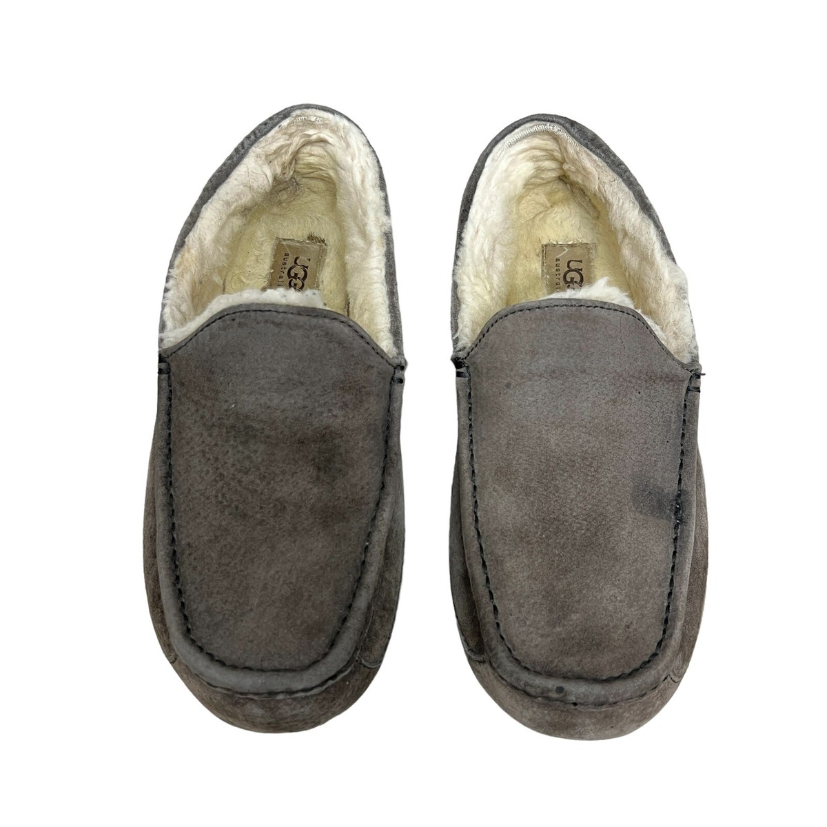 UGG Men’s Ascot Sheepskin Slippers, Rubber sole, Sz 10 NWOB Men main image 2