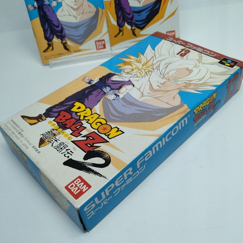 Dragon Ball Z Super Butouden 2 & 3 w/box manual Nintendo Super Famicom SFC VG! - Picture 3 of 16