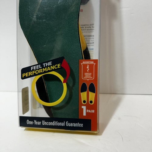 New Spenco Polysorb Work Boots Inserts Insoles Woman Small 5-6 - Picture 2 of 7