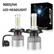 For Suzuki GSXR 1000 2001 2002 LED Headlight Kit H4 9003 6000K White Bulbs