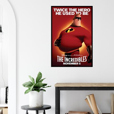 The Incredibles - 2004 - Pixar - Disney - Movie Poster - US