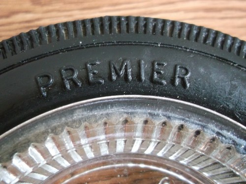 Rare vintage "PREMIER" TYRES  advertising ashtray of 60's made in U.S.A. - Picture 5 of 12