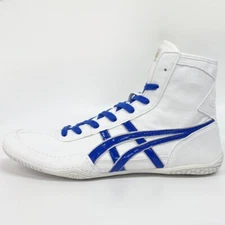 1083A001 ASICS Wrestling Shoes White×Royal Blue EX-EO Successor Authentic