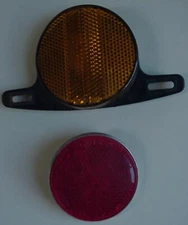 Cat Eye RR-250 Wheel Reflector & Gulco 2222 Red Reflector