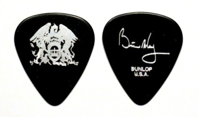 Queen Brian May 2005 Tour Silver Foil Guitar Pick Freddie