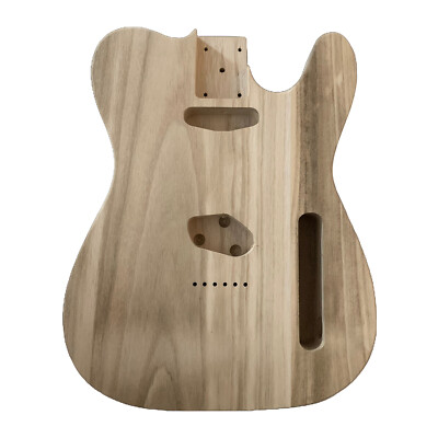 Unfertiges E-Gitarrenkörper-Blatt für Gitarrenteile zum Selbermachen