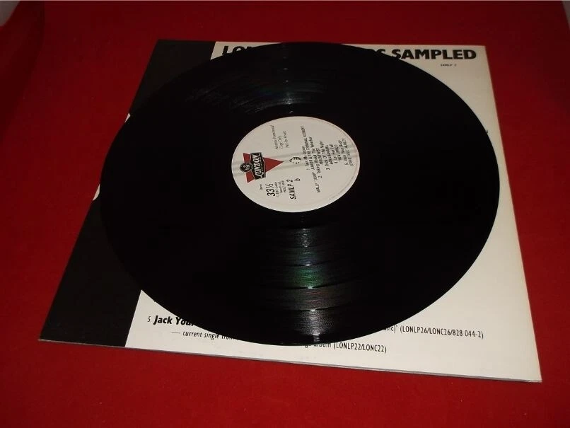 Los Lobos / Various  1987   London Records Promo Only Compilation NM   LP Foto 2 de 4