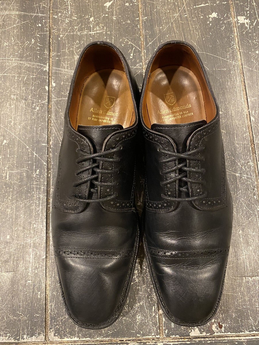 Allen Edmonds Yorktown black 8.5 D executive cap toe oxford  display picture 1