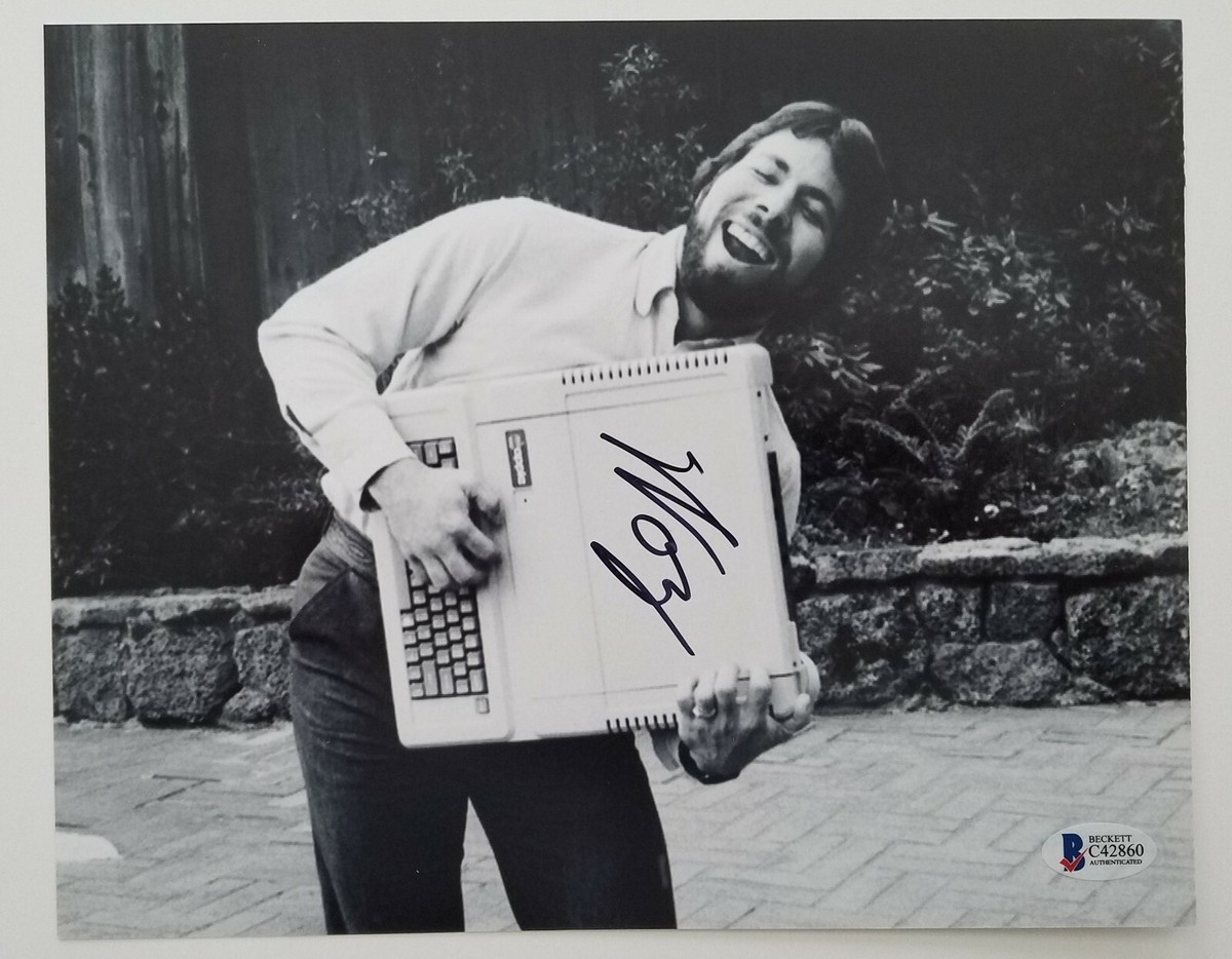 【処分価格】Steve Wozniak氏 直筆サイン Lot - Steve Wozniak Signed Apple Floppy Disk, with PSA