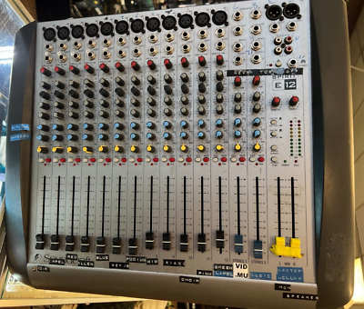 SoundCraft Spirit E12 Analog Audio Mixer 12 channel | eBay