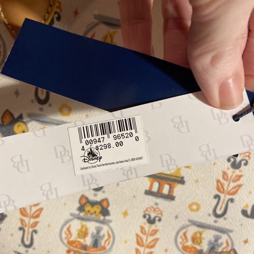 Disney Parks 2022 Pinocchio Figaro And Cleo Satchel Bag Dooney & Bourke New - Picture 13 of 24