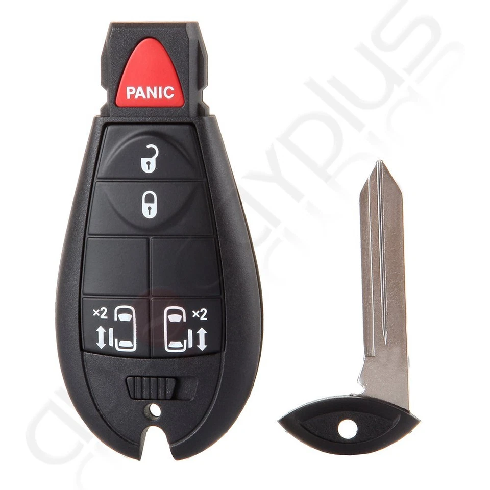 Remote Car Key Fob for Dodge Grand Caravan 2008 2009 2010 2011-2020 Buttons - Image 2 of 4