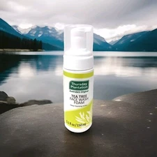 Thursday Plantation Tea Tree Face Wash Foam, Gentle Soap-Free Skin Cleanser, 5.1