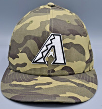 ARIZONA DIAMONDBACKS NEW ERA 59FIFTY 2021 ON FIELD ARMED FORCES CAMO FITTED HAT