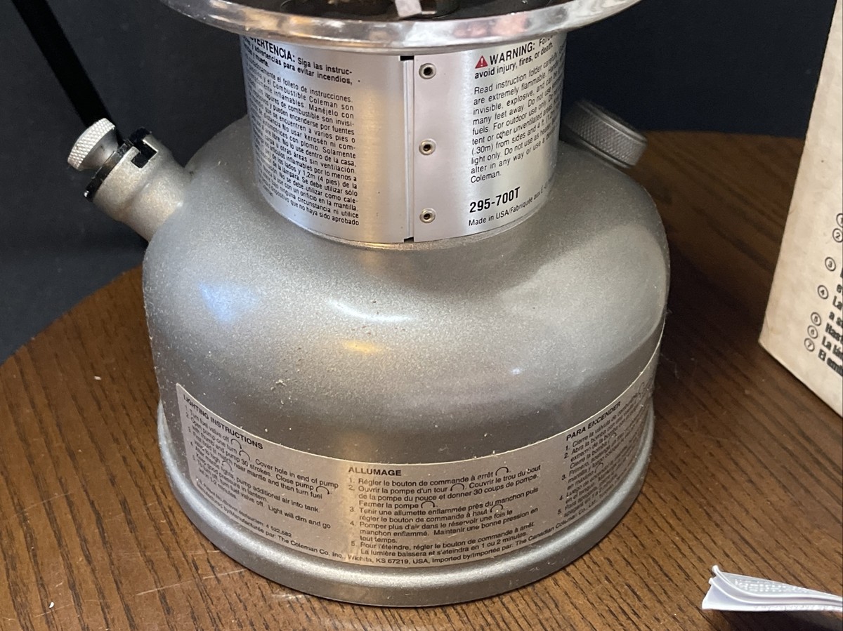 Coleman Powerhouse Dual Fuel Lantern # 295-700T New Old Stock | eBay