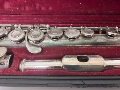 YAMAHA YFL-311 yfl311 Silver Plated Flute Nickel Silver