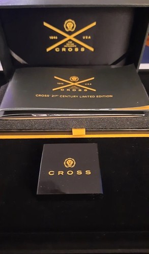 Solid 21K Gold Cross Pen 21st Century Limited Edition and VERY RARE. - Picture 13 of 14