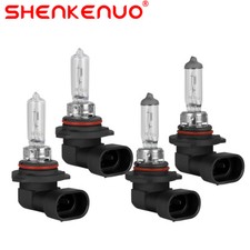 4PCS 9005 9006 LED Headlights Kit Combo Bulbs High Low Beam Super White Bright