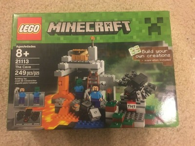 lego minecraft the cave