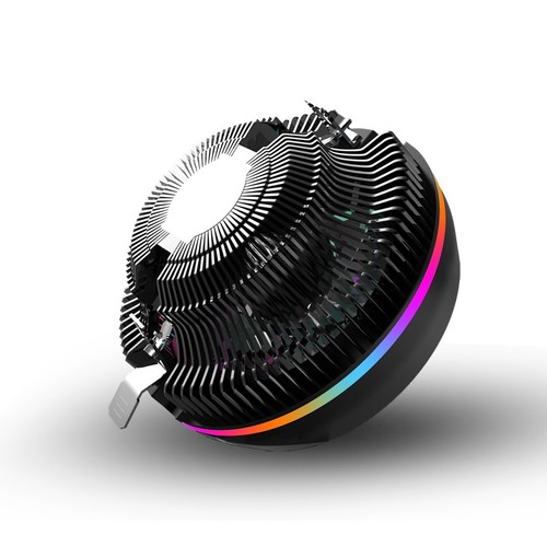 RGB CPU Heatsink Cooler PC 4-Pin Cooling Fan For Intel LGA 1156/1155/1151/i5/AMD - Afbeelding 3 van 14