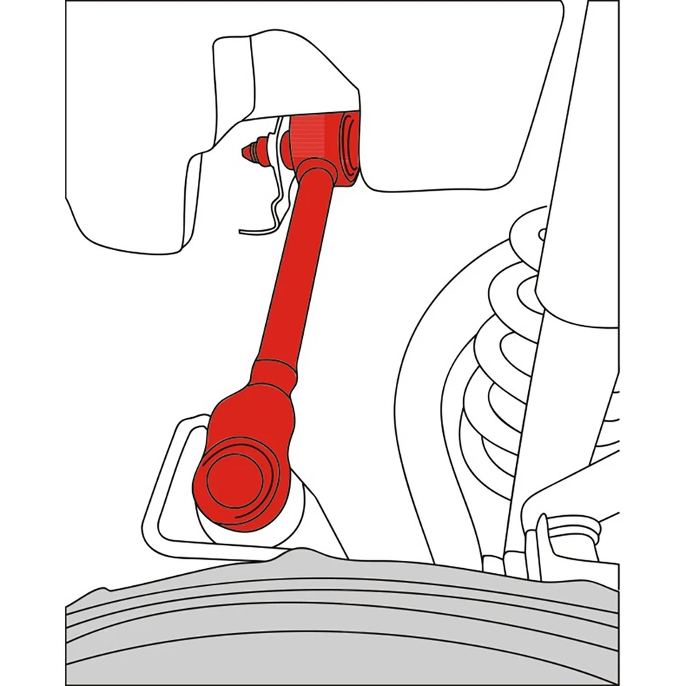 LYKT 2pcs Rear Adjustable Camber Arms Kit For Honda Accord 98-02 Acura TL/CL Foto 3 de 4