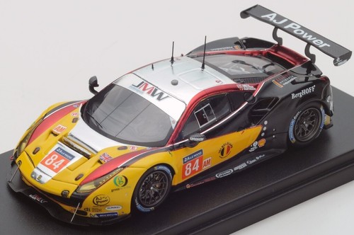 Looksmart LSLM076 1/43 Ferrari 488 GTE #84 JMW Motorsport 24H Le Mans 2017 - Picture 5 of 6