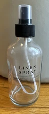 Young Living Laundry Linen Spray Glass Bottle - Pump Spray - Empty