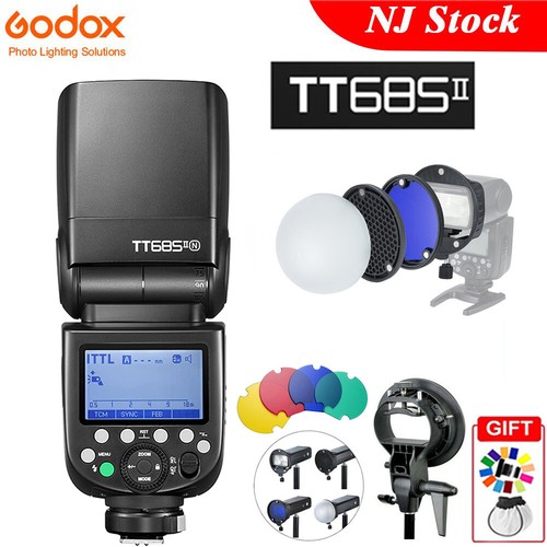 Godox TT685II-N Flash TTL 2.4GHz GN60 1/8000s Camera Compatible for Nikon Camera - Picture 1 of 12