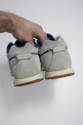 Diesel 2000s Vintage Suede Psyke Sneaker Shoes Y2K - Picture 5 of 8