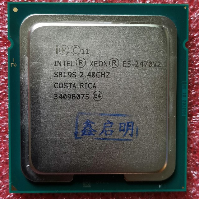 Intel Xeon E5-2470 V2 CPU 10-Cores 2.4 GHz 25MB SR19S LGA1356 Processor ...