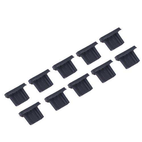10pcs Universal Micro-USB Dust Plug Charger Port Cover Cap Female Jack Inter;;b - Zdjęcie 13 z 15