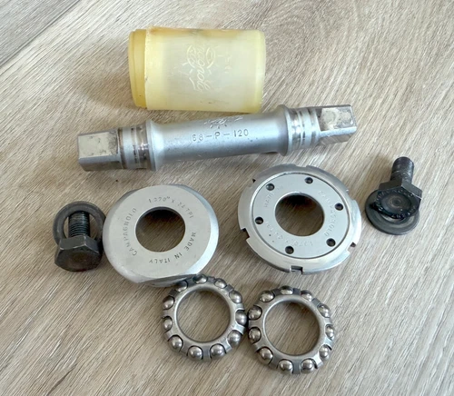 Vintage Campagnolo Record Pista Bottom Bracket 1.370 x 24 68-P-120 Track