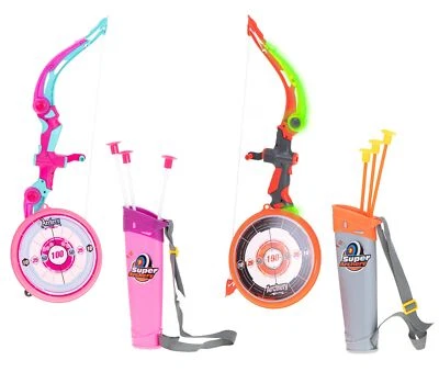 MARKENLOS Kinder Bogenschießen Bogen und Pfeile Kinderspielzeug Set Archery für Jungs