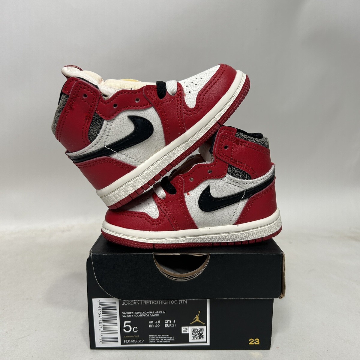 Nike Air Jordan 1 Retro High TD “Chicago/Lost & Found
